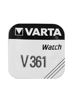 Батарейка (элемент питания) Varta 361, 1 штука