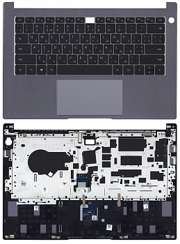 Клавиатура для ноутбука Huawei MateBook D14 NobelB-WAH9A топкейс Space Gray