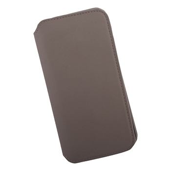 Чехол раскладной для Apple iPhone X Folio (серый, черный (коробка))